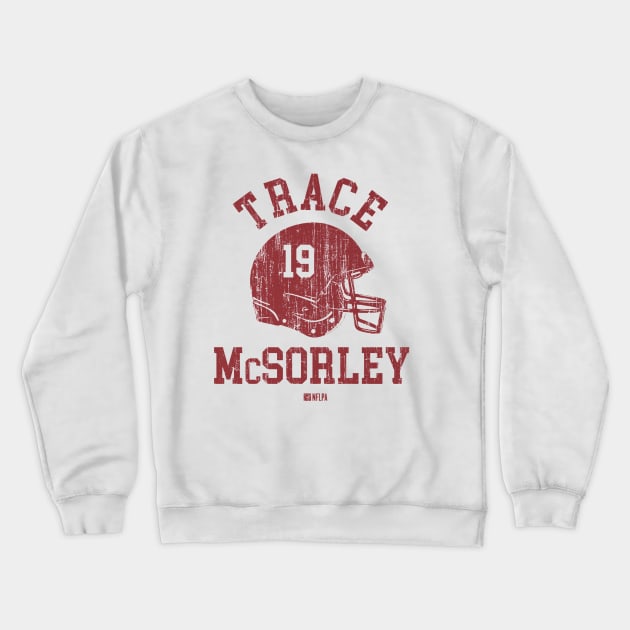 Trace McSorley Arizona Helmet Font Crewneck Sweatshirt by TodosRigatSot